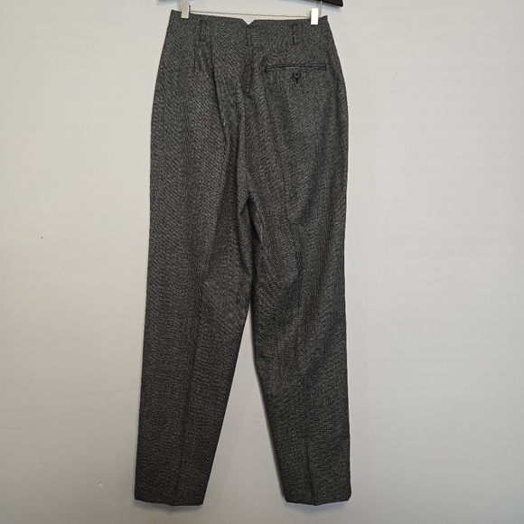 VTG Ninon Gray Pleated Dress Pants with Pockets - Picture 2 of 7